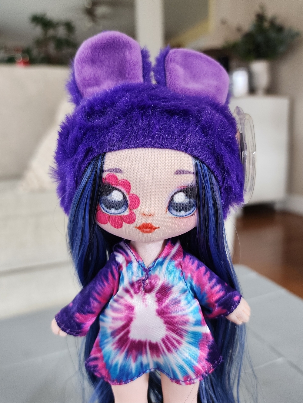 Na!Na!Na! Surprise - Surprise Doll Melanie Mod Purple Bunny Series 4 Cutie - Picture 4 of 6